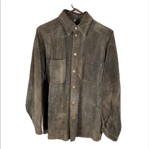 Friday Solutions Brown Men’s All Leather Jacket